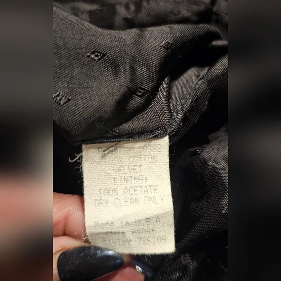 Wahmaker Victorian Velvet Bodice With Leg O' Mutton Sleeves. Size 10 - Picture 10 of 11